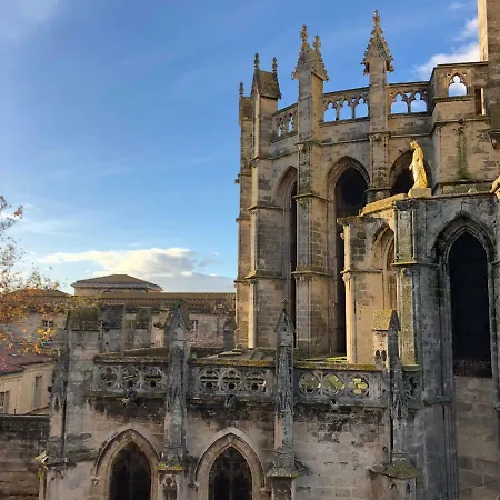 Apartmán Le Logis Du Chanoine, 50 M2 And Terrace Face To Cathedral Béziers